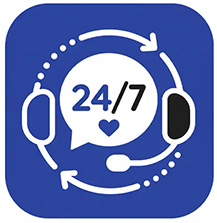 پشتیبانی 24 ساعته